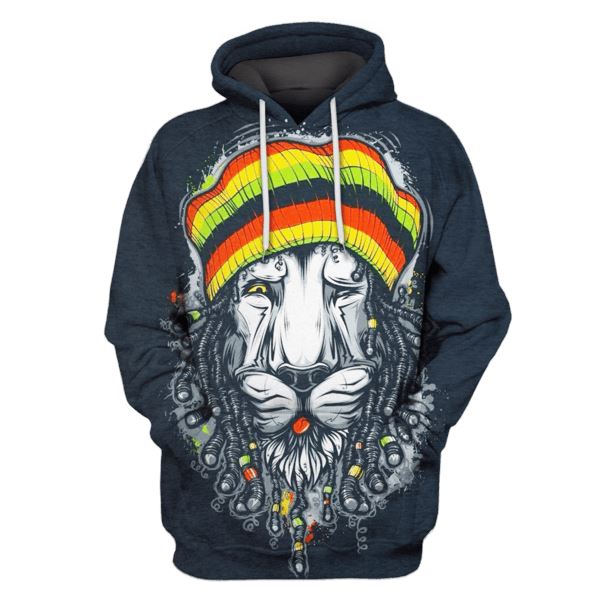 King Tiger Rainbow Hoodie For Men & Women