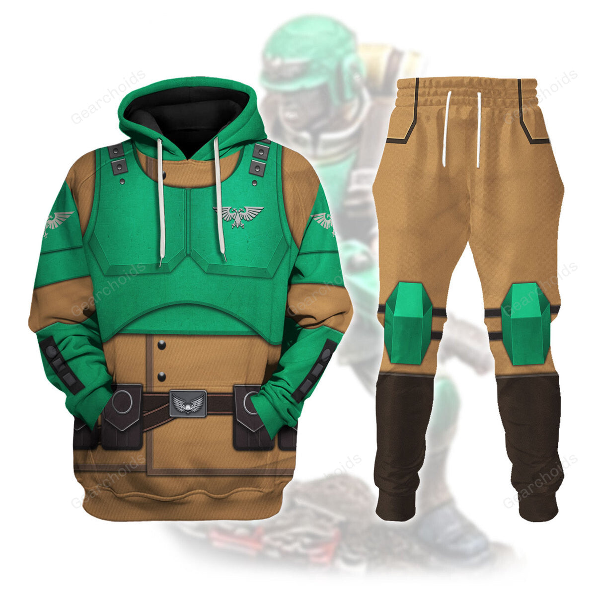 Warhammer Cadia Stands But We Painted 04 - Costume Cosplay Hoodie Sweatshirt Sweatpants