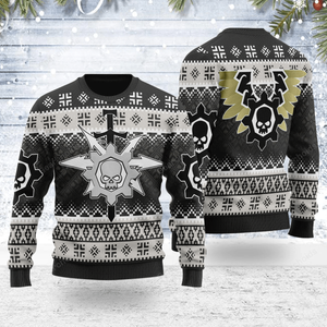 Warhammer Chaos Knights House Vextrix Iconic - Ugly Christmas Sweater