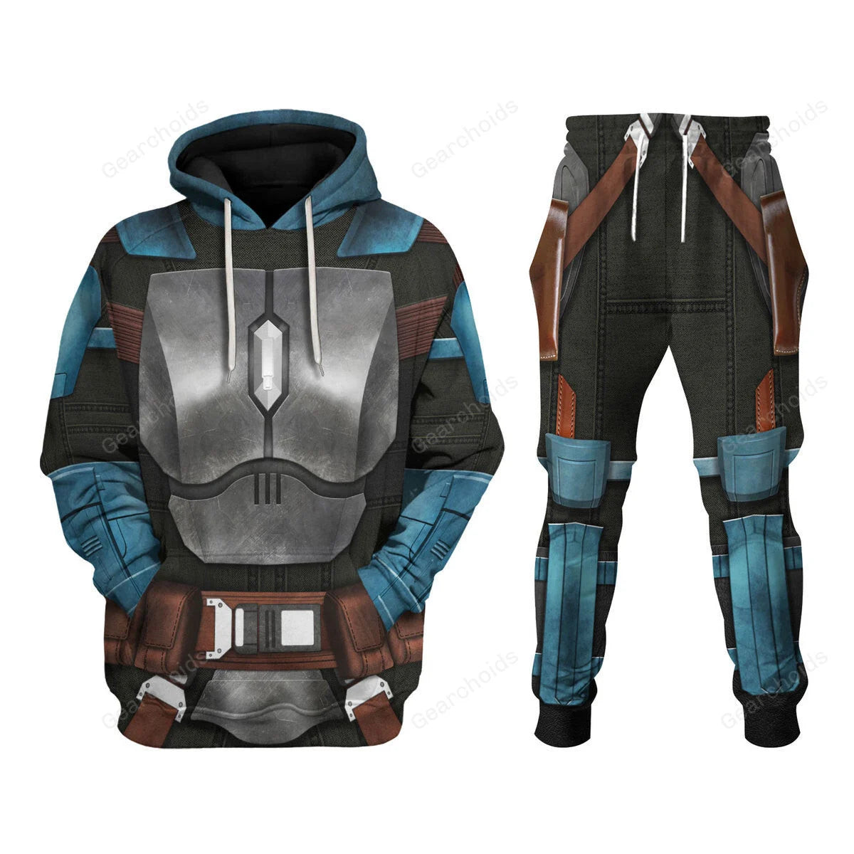 Star Wars Bo-Katan - Costume Hoodie Sweatshirt Sweatpants SWHS26