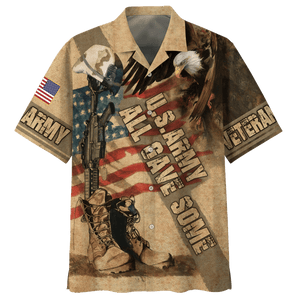 U.S.Army All Gave Some Hawaiian Shirt