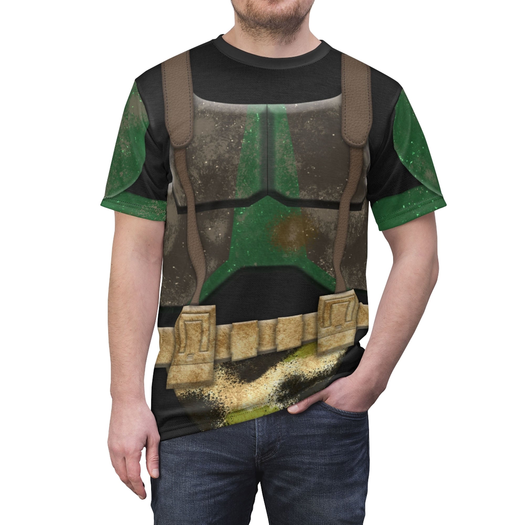 The 41st Elite Corps The Clone Wars Costume T-shirt For Men