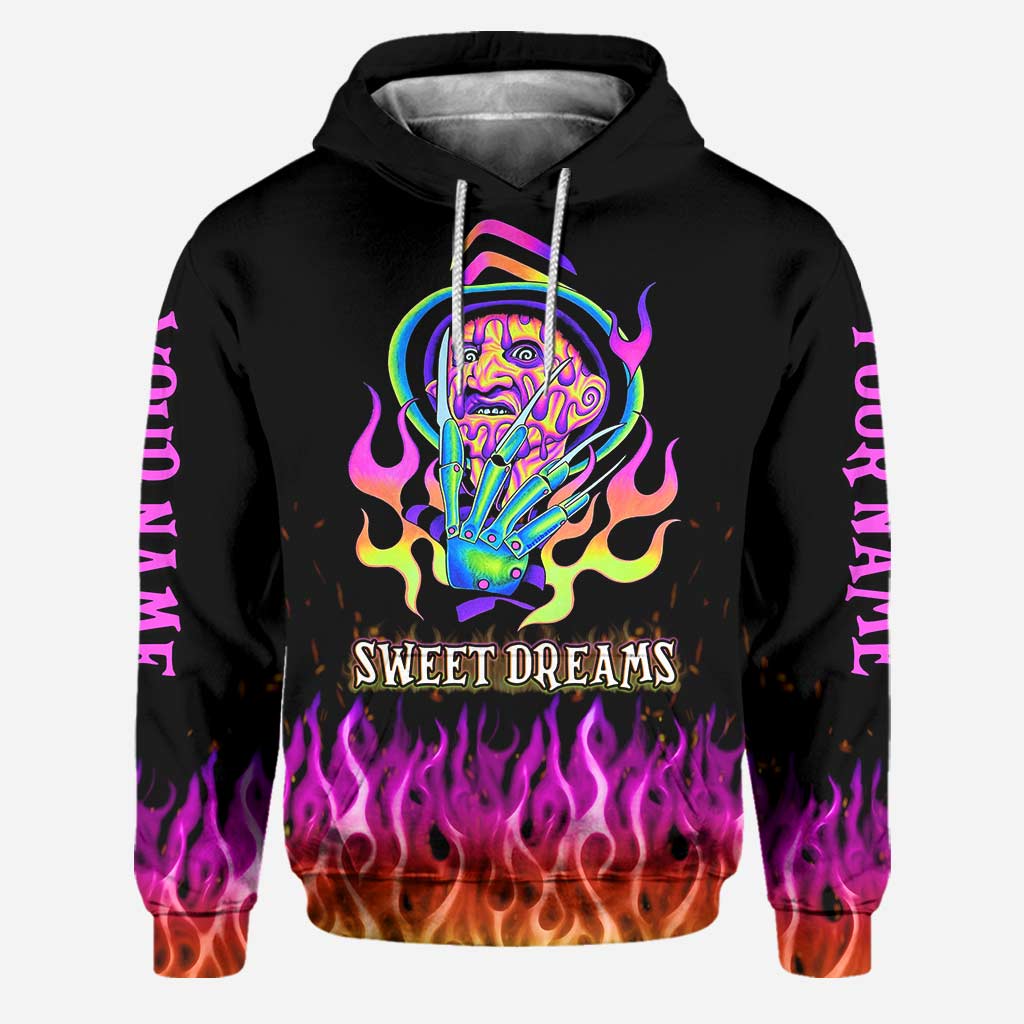 Custom Name Sweet Dreams Better Lock Your Door - Personalized Hoodie