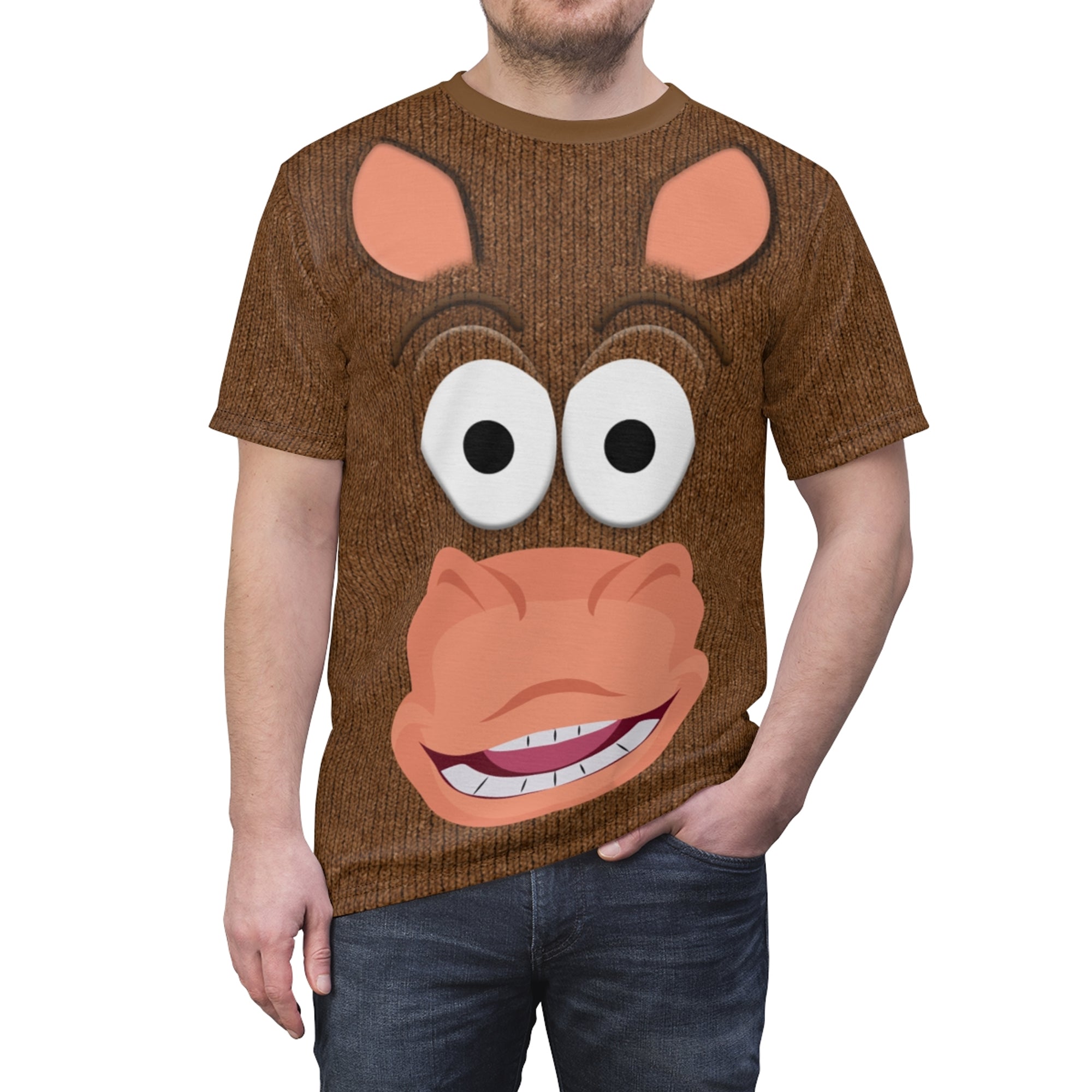Bullseye Toy Story Costume T-shirt For Men