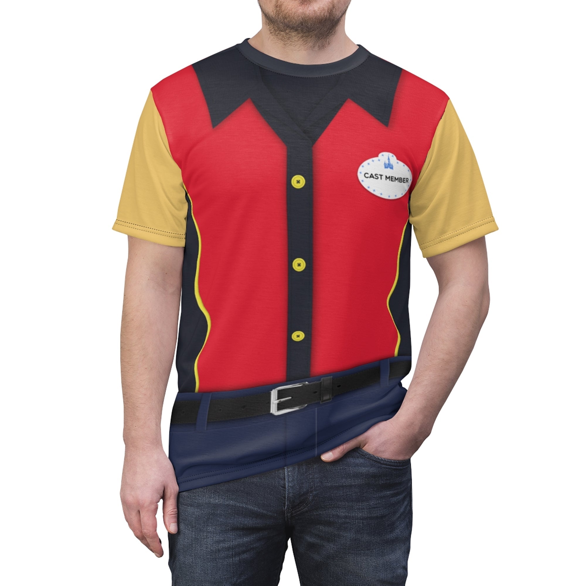 Toy Story Land Cast Member Hollywood Studios Costume T-shirt For Men