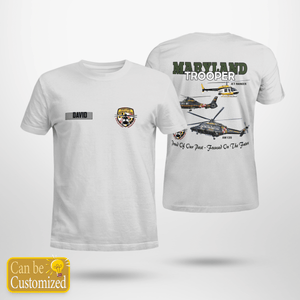 Personalized Veterans Maryland Medevac Team T-Shirt 3D