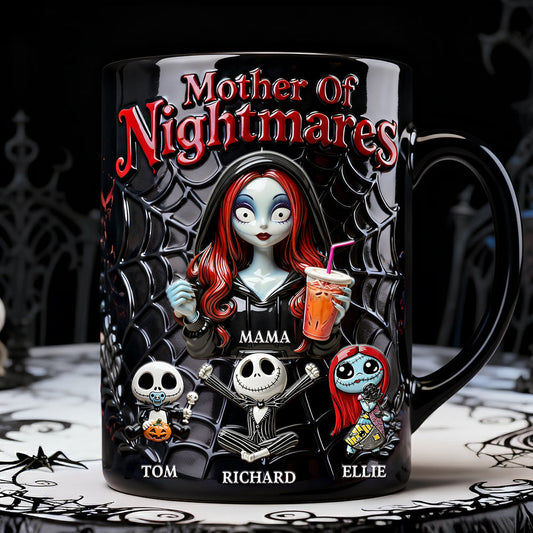 Mother of Nightmares Spooky Coffee  - Personalized Accent Mug - Gifts For Horror Fans