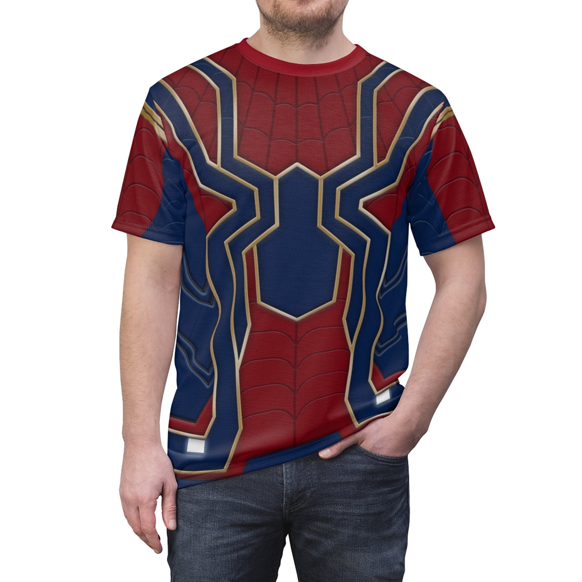 Spider Man Avengers Endgame Costume T-shirt For Men