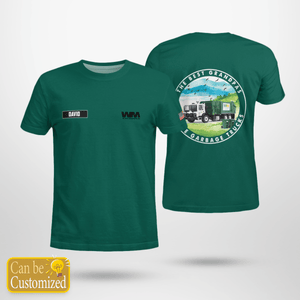 Personalized Veterans US Waste Management 3D T-Shirt