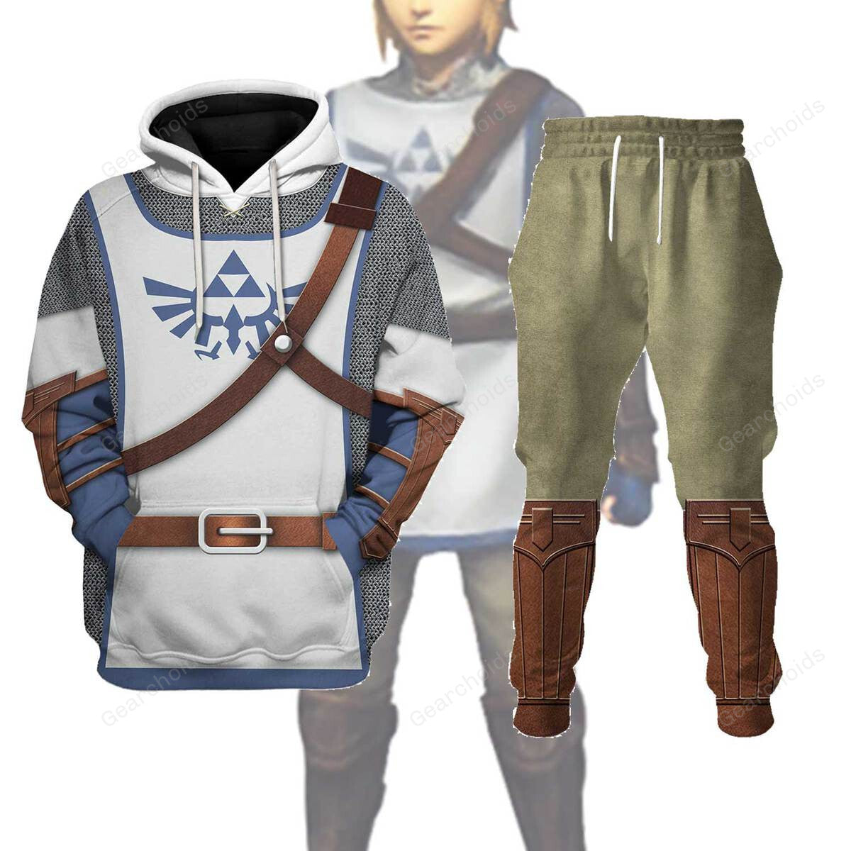 Zelda Attire Cosplay Hoodie Sweatshirt Sweatpants
