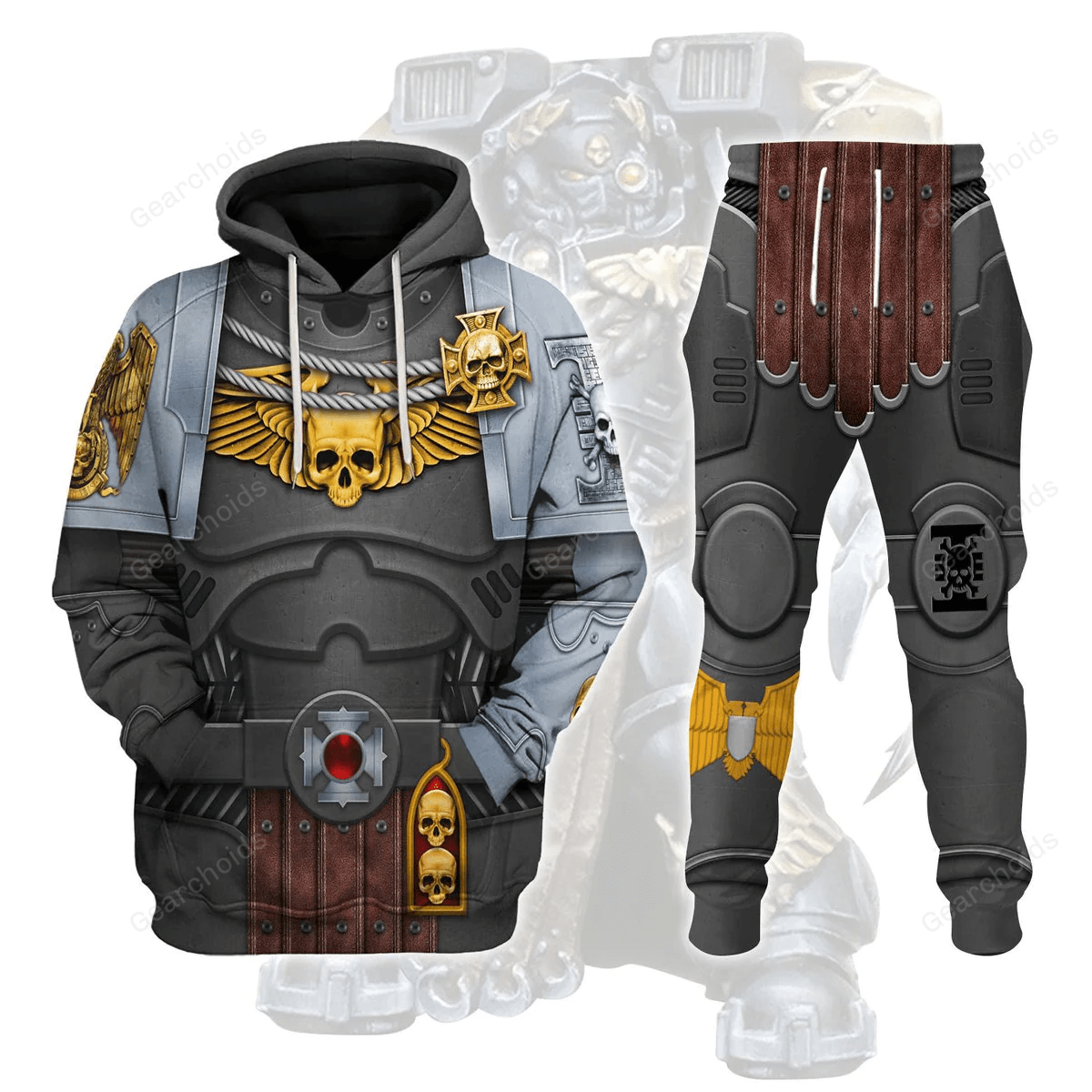 Warhammer Deathwatch Captain - Costume Cosplay Hoodie Sweatshirt Sweatpants WHHS156