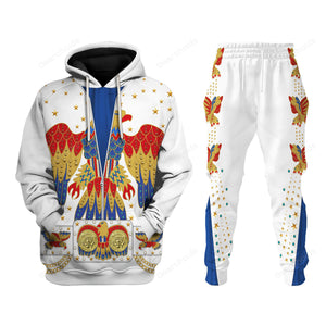 Elvis EAGLE - Costume Cosplay Hoodie Sweatshirt Sweatpants Hawaiian shirt Tshirt ELHS08