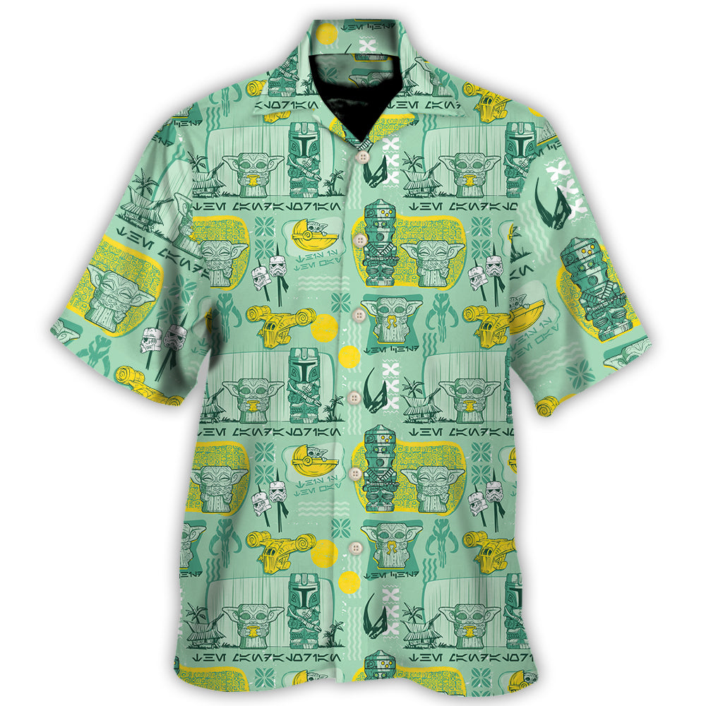 Starwars Tiki Tropical - Hawaiian Shirt For Men, Women, Kids