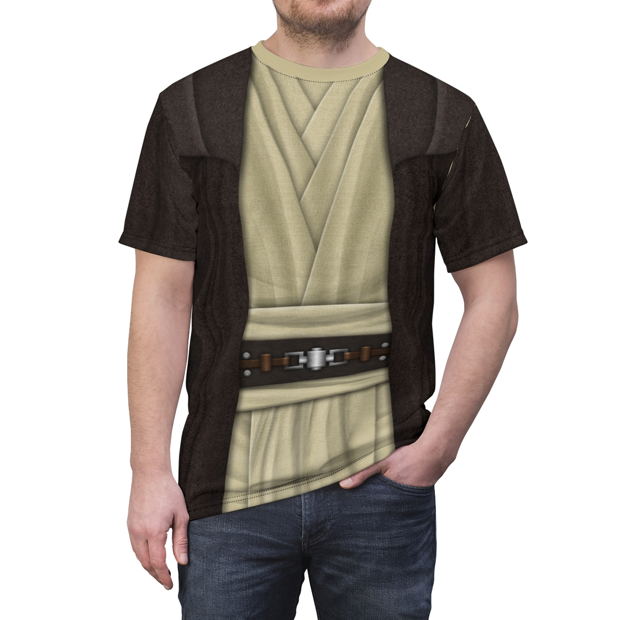 Qui-Gon Jinn Star Wars Costume T-Shirt