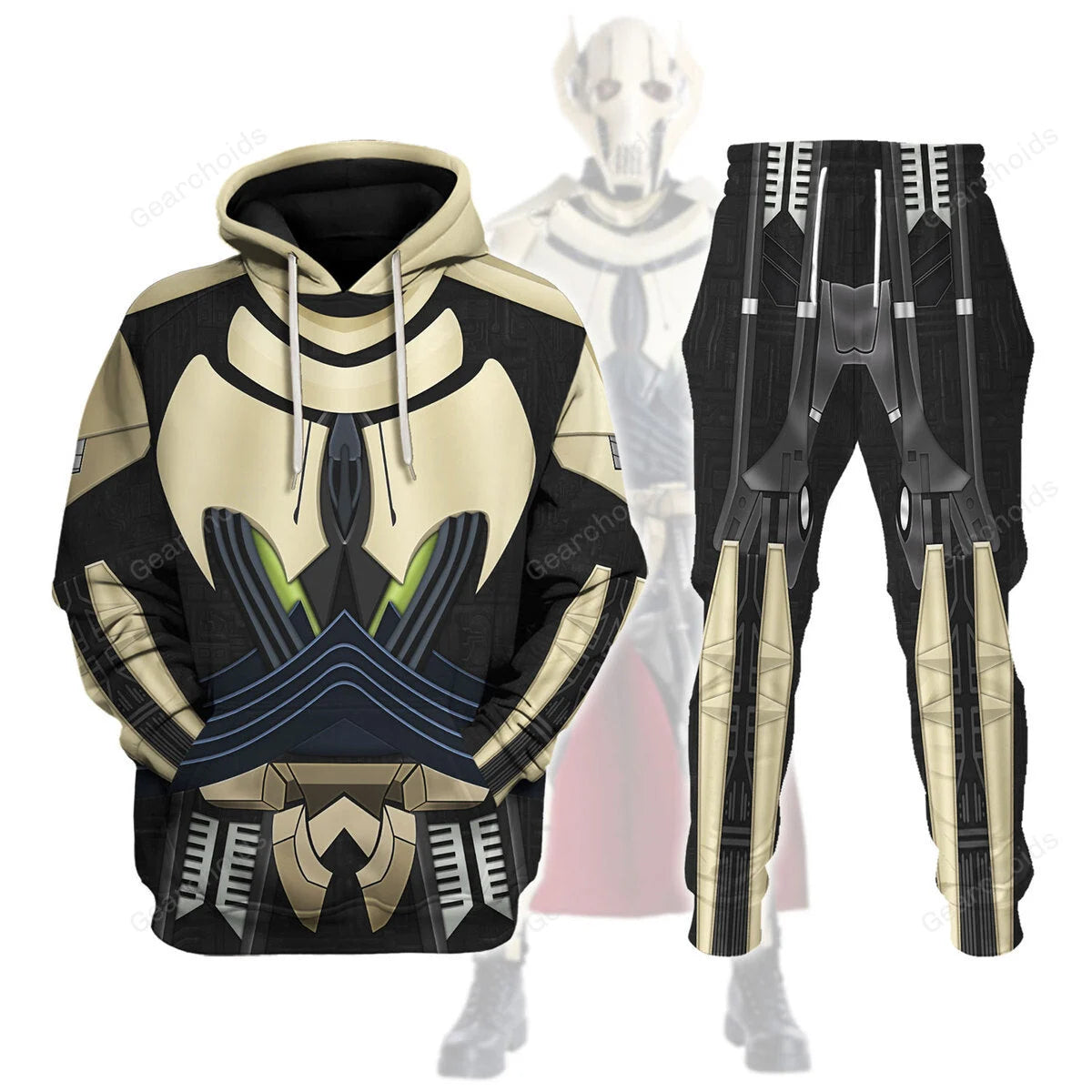 FamilyStore Star Wars General Grievous Costume Hoodie Sweatshirt Sweatpants SWHS86