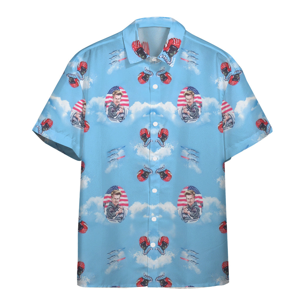 Goose Top Gun Custom Hawaiian Shirt