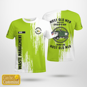 Personalized Veterans Waste Management 3D T-Shirt