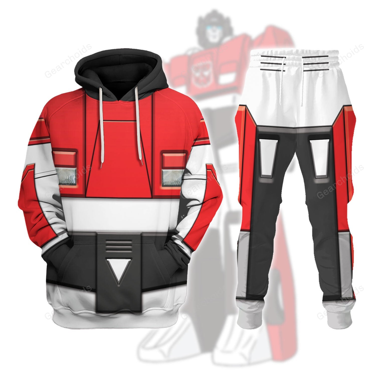 Transformers Sideswipe - Costume Cosplay Hoodie Sweatshirt Sweatpants