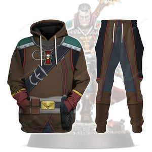 Warhammer Inquisitor Gregor Eisenhorn - Costume Cosplay Hoodie Sweatshirt Sweatpants