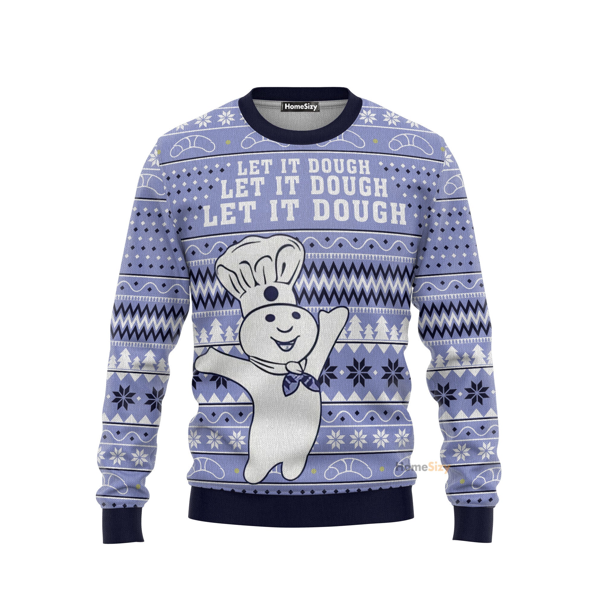 Let It Dough Ugly Christmas Sweater For Men And Women