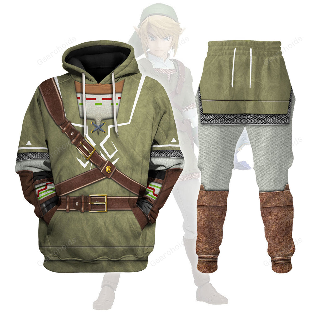 Link Attire Hoodie Sweatshirt Sweatpants