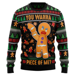 Gingerbread Man Ugly Sweatshirt For Men And Women