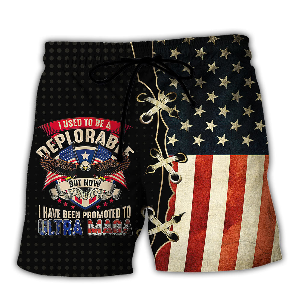 America I Used To Be A Deplorable Beach Short