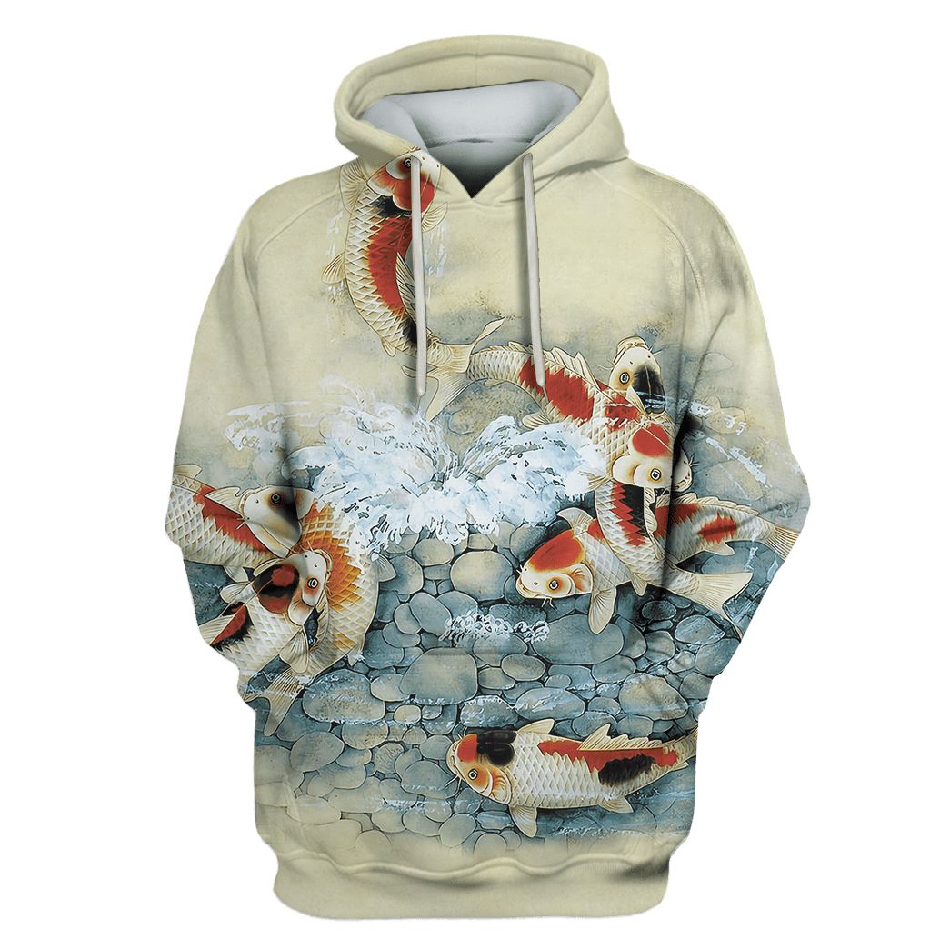 Koi Fish Hoodie For Men & Women