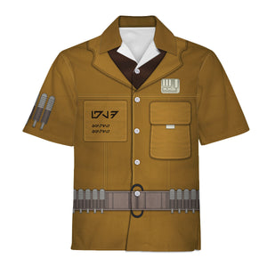 Star Wars Rose Tico Costume Hawaiian Shirt For Men And Women