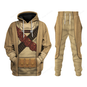 Star Wars Tusken Raiders Costume Hoodie Sweatshirt Sweatpants SWHS40