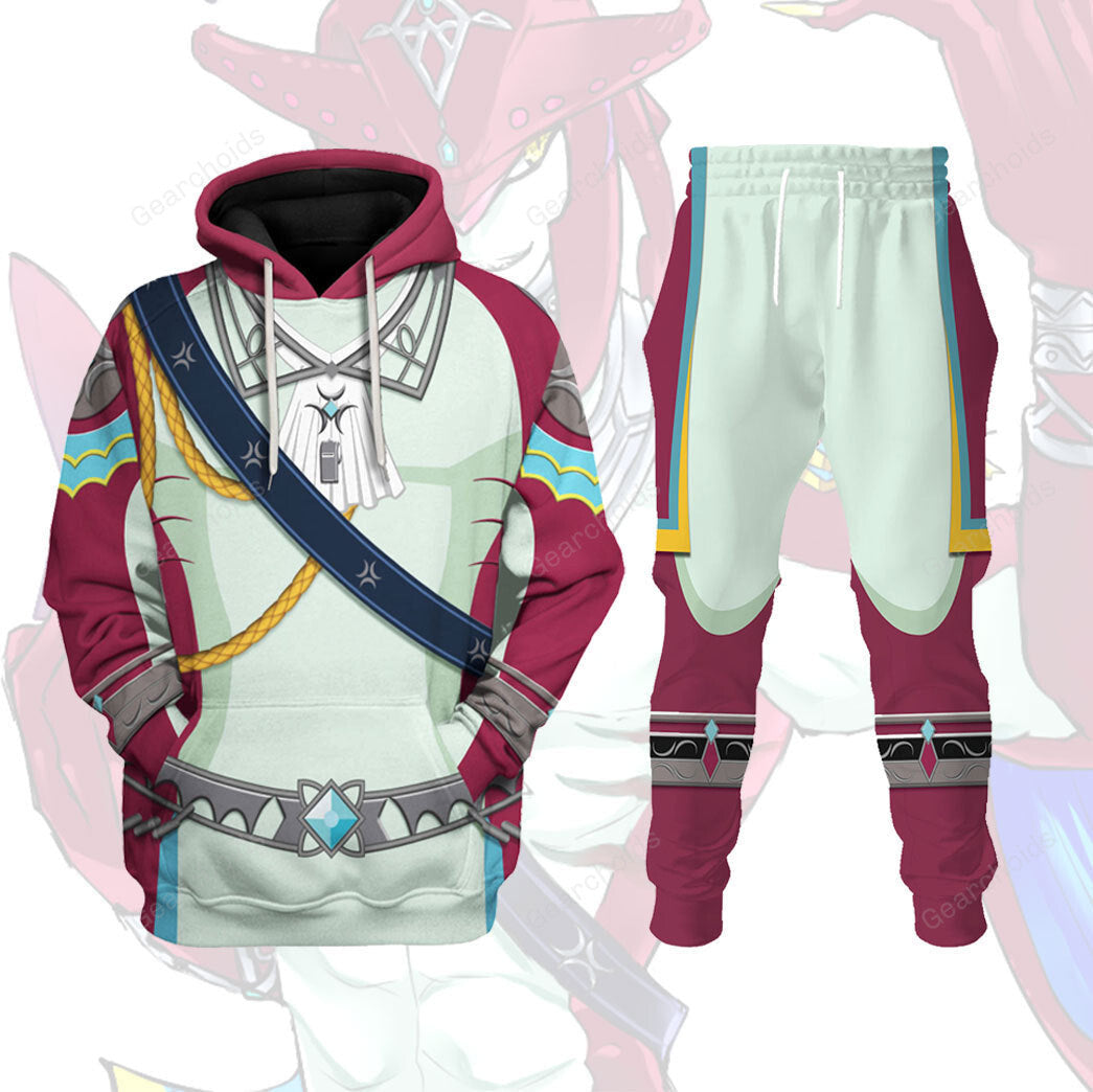 Prince Sidon Zelda Hoodie Sweatshirt Sweatpants ZDHS46