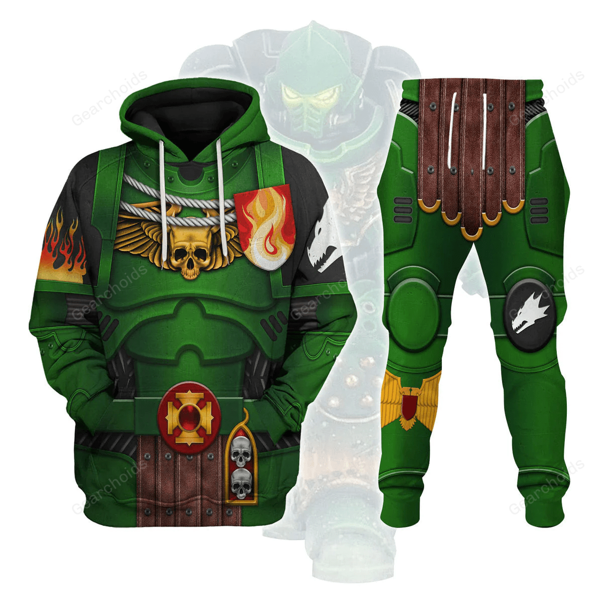 Warhammer Salamanders Captains - Costume Cosplay Hoodie Sweatshirt Sweatpants
