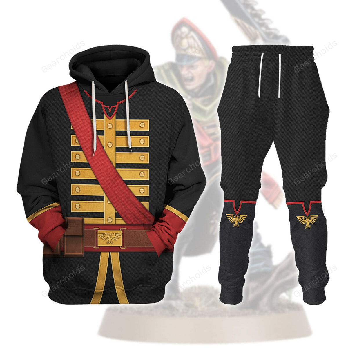 Colonel-Commissar Ibram Gaunt - Costume Cosplay Hoodie Sweatshirt Sweatpants