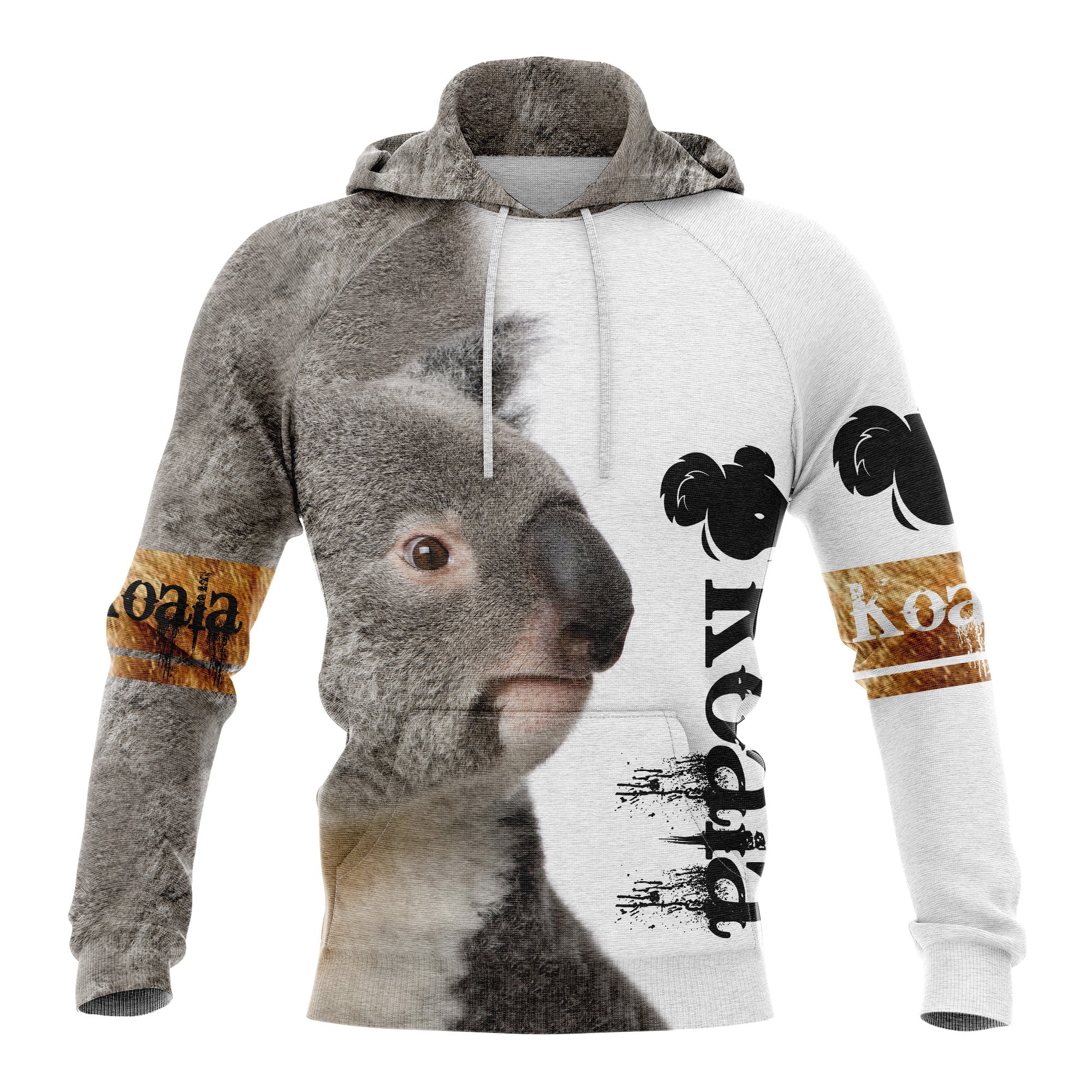 Koala All Over Print Unisex Hoodie For Men And Women