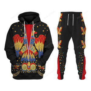 Elvis EAGLE Black - Costume Cosplay  Hoodie Sweatshirt Sweatpants