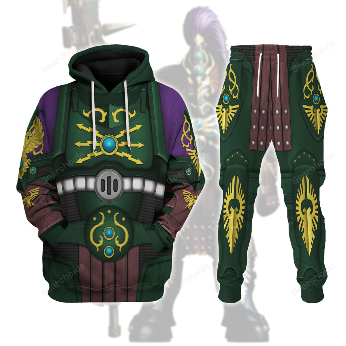 Warhammer Dankanatoi Adeptus Custodes - Costume Cosplay Hoodie Sweatshirt Sweatpants