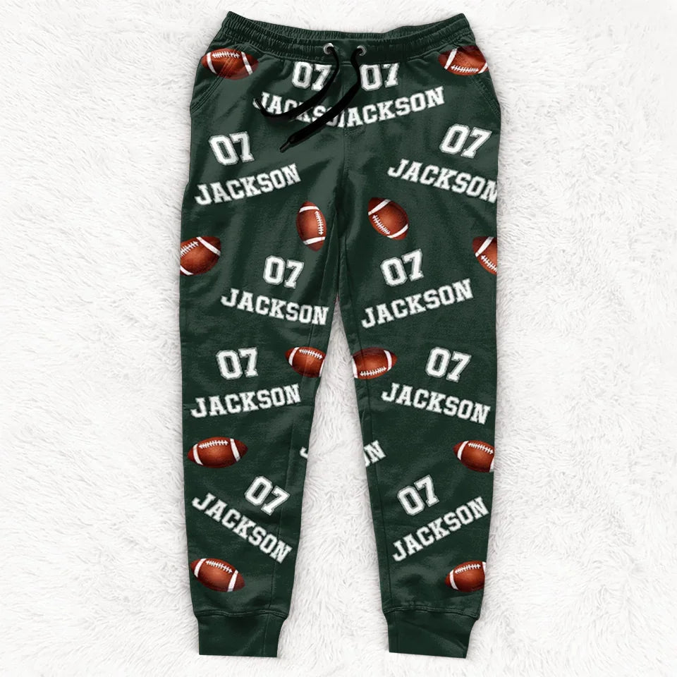 Passion First, Everything Else Will Follow - Personalized Pajama Pants - Gift For Rugby Lovers, Sport Lovers NA94