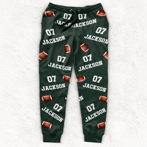 Passion First, Everything Else Will Follow - Personalized Pajama Pants - Gift For Rugby Lovers, Sport Lovers NA94