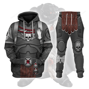 Warhammer Iron Hands Captain - Costume Cosplay Hoodie Sweatshirt Sweatpants WHHS143