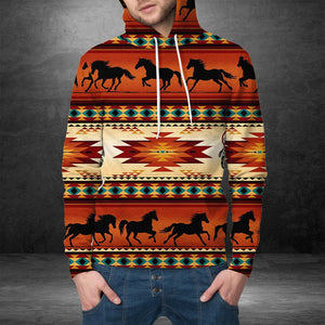 Native Horse Hoodie For Men And Women