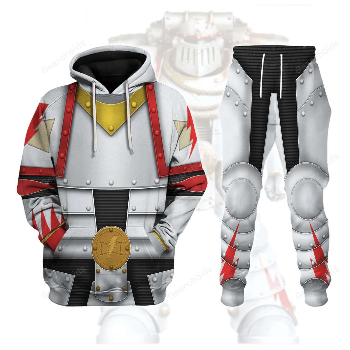 Pre-Heresy White Scars In Mark II Crusade - Costume Cosplay Hoodie Sweatshirt Sweatpants WHHS148