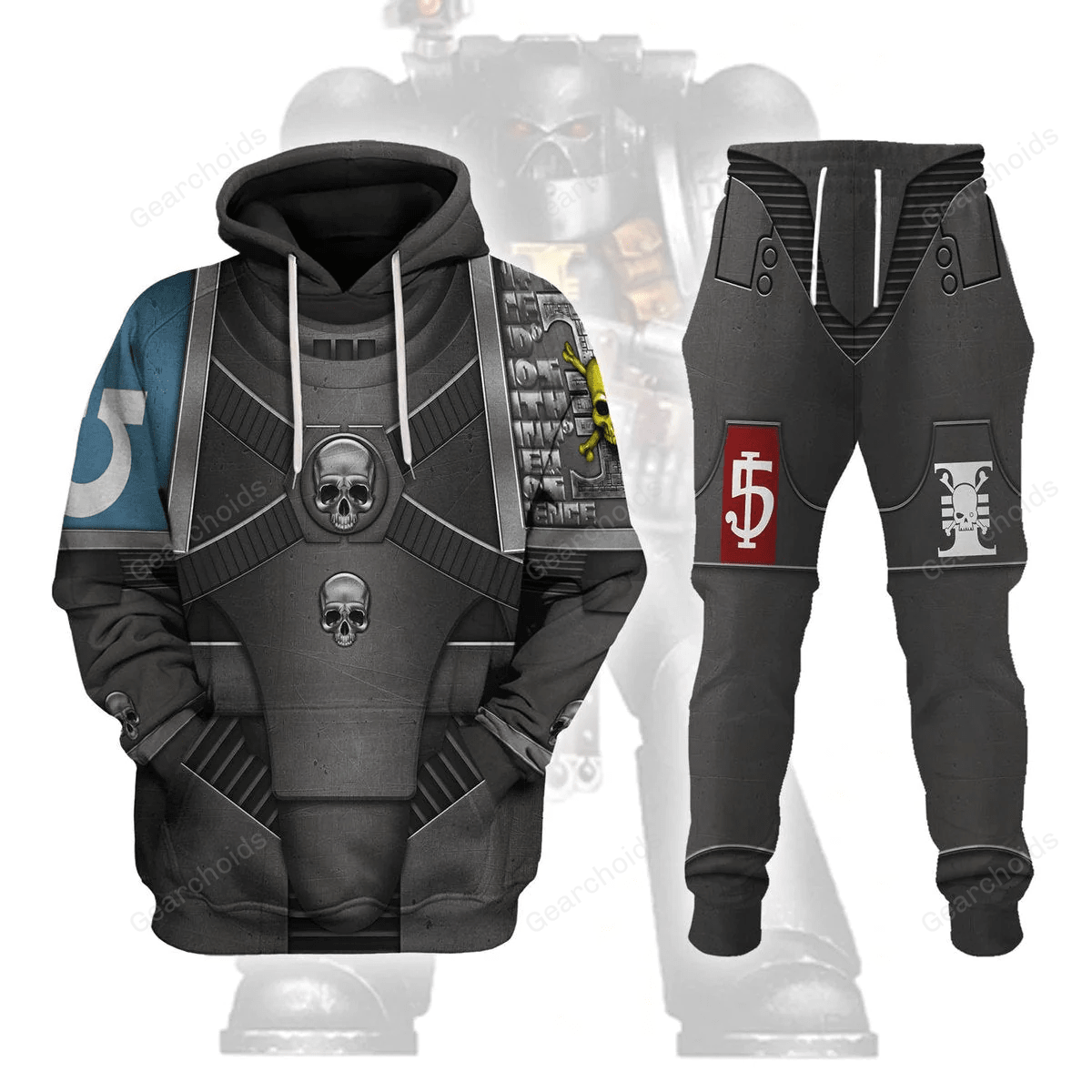 Pre-Heresy Deathwatch In Mark IV Maximus Power Armor - Costume Cosplay Hoodie Sweatshirt Sweatpants WHHS184