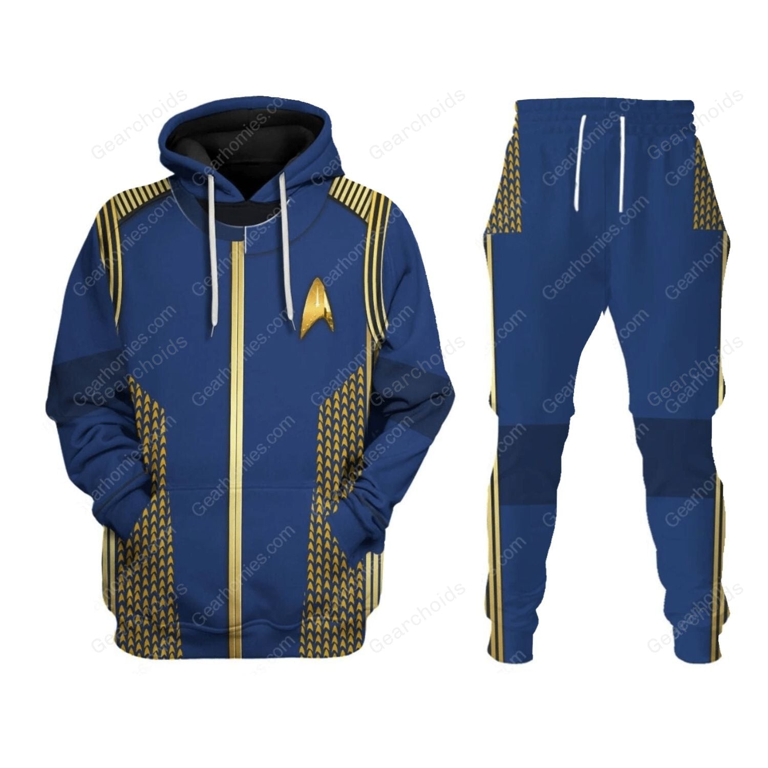 Star Trek Discovery Uniform Hoodie Sweatshirt Sweatpants