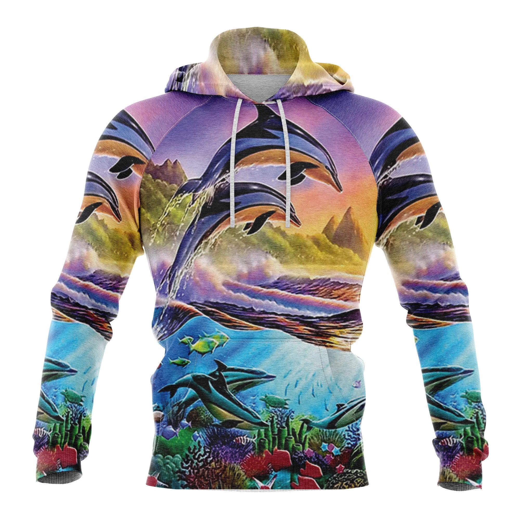 Lovely Dolphins Hoodie For Men And Women