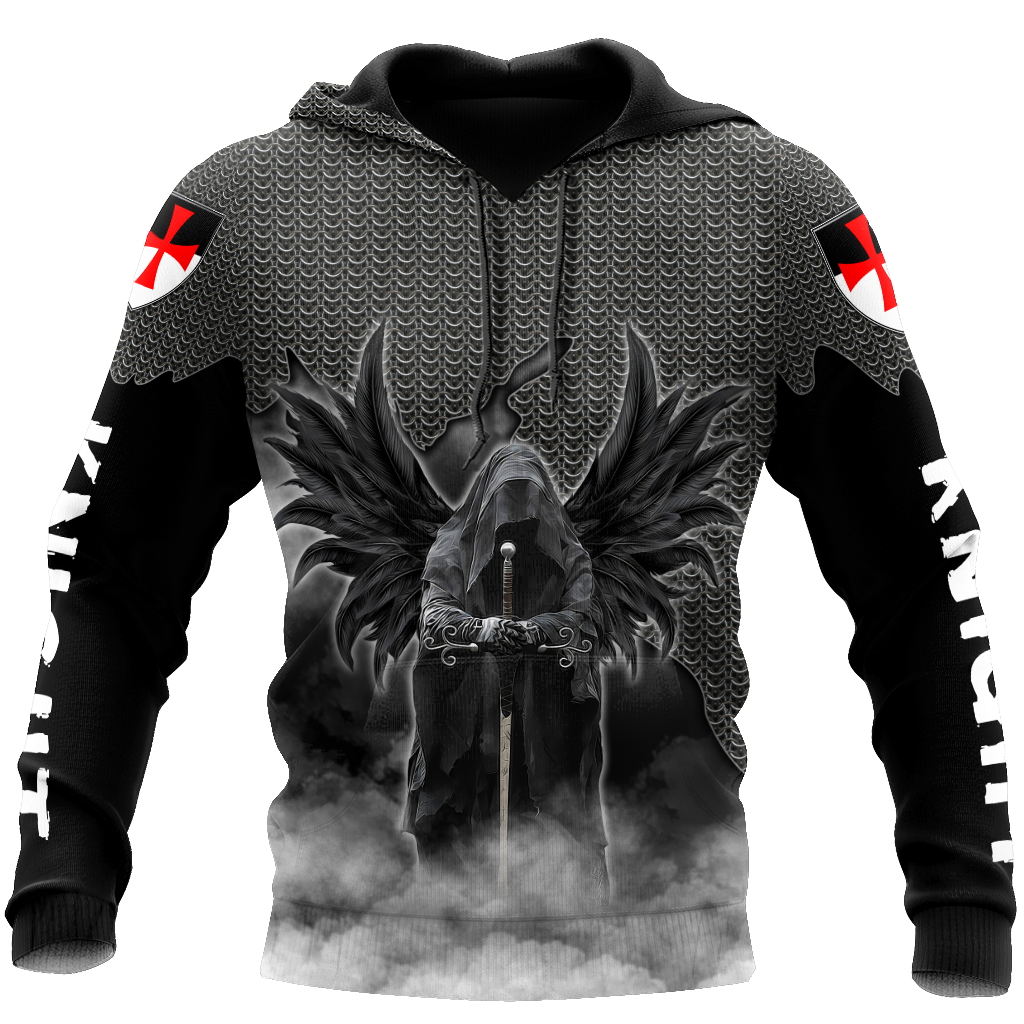 Knight And Wings From The Hell For Men And Women Hoodie