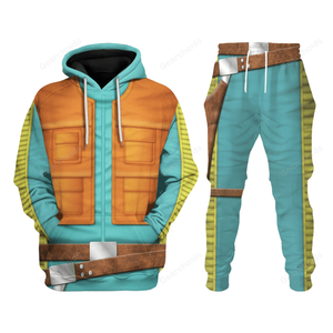 Star Wars Greedo Tetsu Jr.  Costume Hoodie Sweatshirt Sweatpants SWHS06