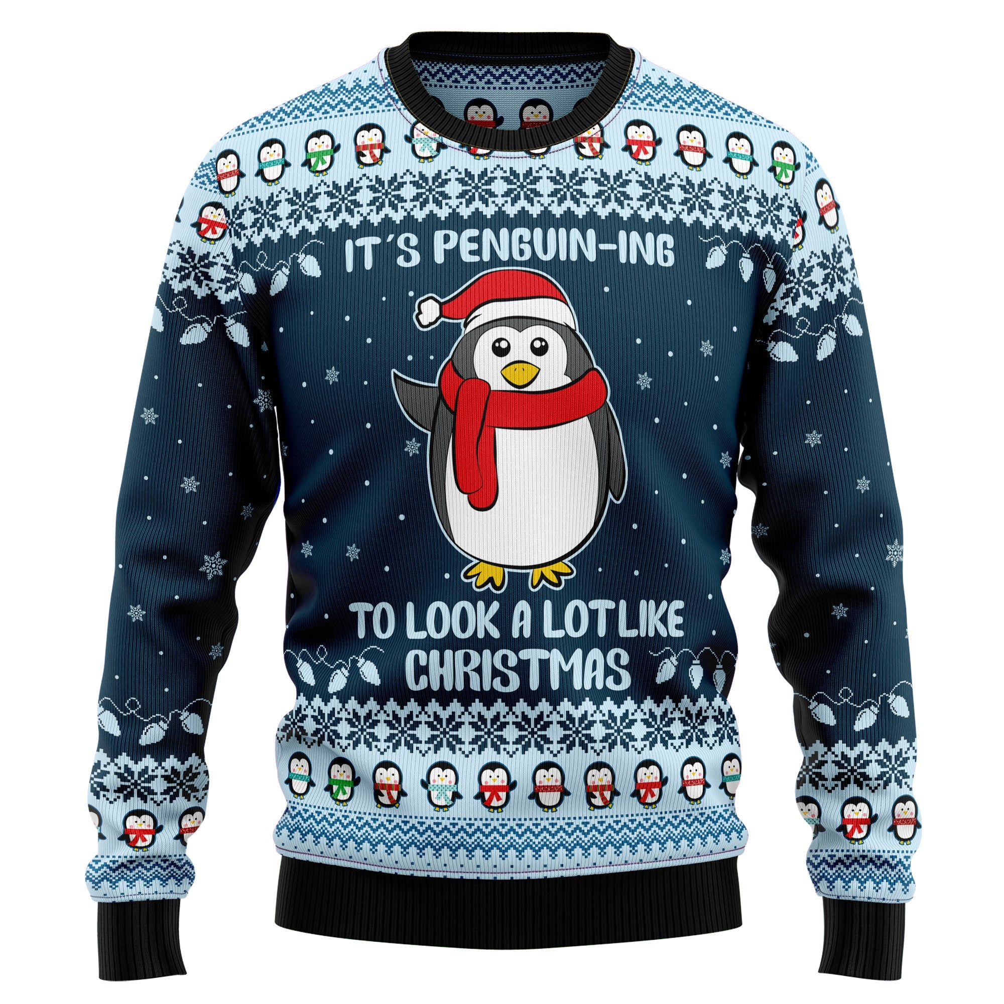 It's Penguin-ing Ugly Christmas Sweater