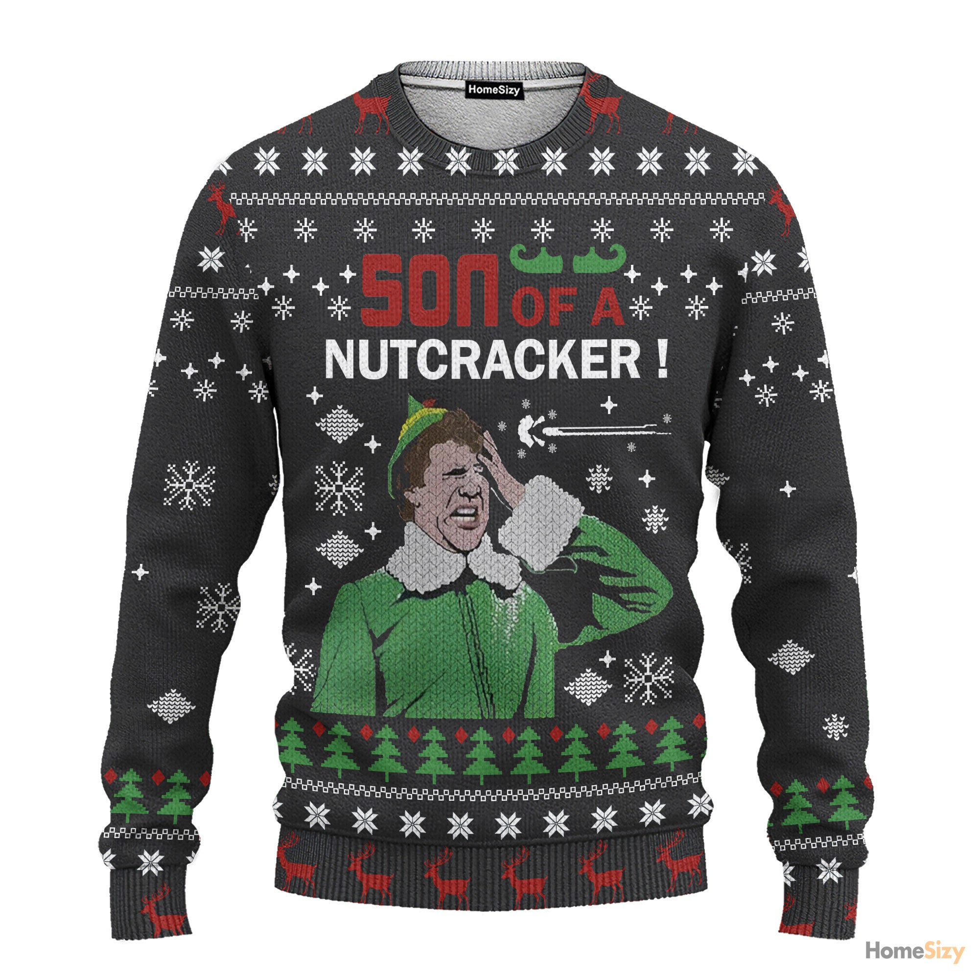 Son Of A Nutcracker Ugly Sweatshirt, Funny Gift for Family