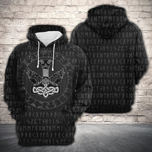 Thor's Hammer Mjolnir Hoodie For Men And Women