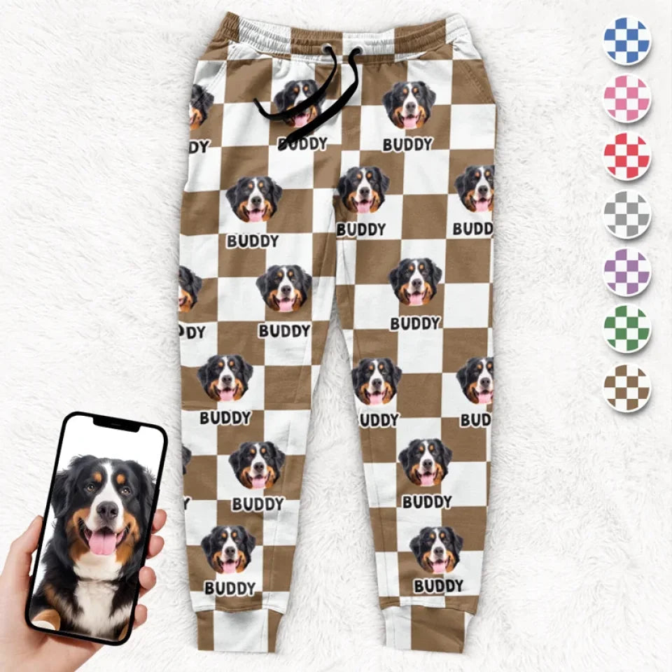 Santa Paws Is Coming To Town - Personalized Pajama Pants - Gift For Pet Lovers - NA94